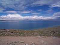 Lake Nam Tso in Tibet